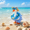 7-Inch Desk Goose Summer Beach Outfit Set