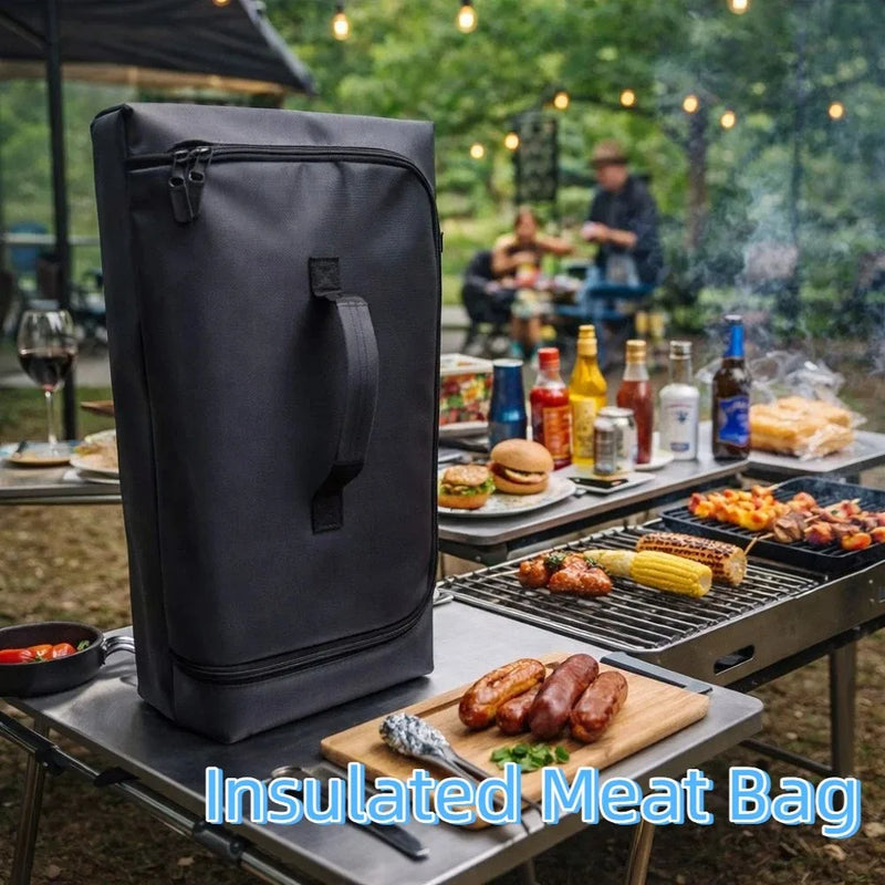 Insulated BBQ Meat Resting Bag with Leak-Proof Design