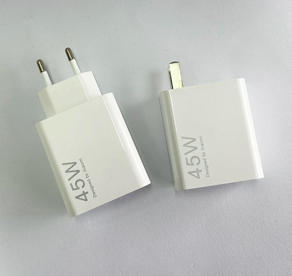 Xiaomi 45W Turbo Fast Charger with USB-C Cable