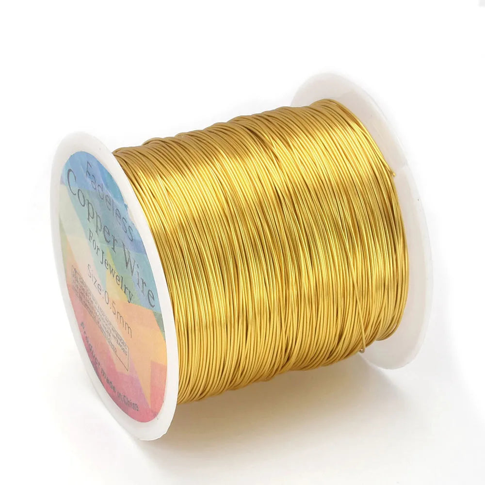 Colored Copper Craft Wire for Jewelry Making and DIY Projects
