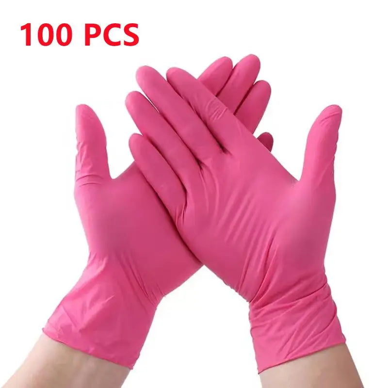 Disposable Nitrile Gloves (100-Pack) - Latex-Free & Powder-Free