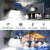 Solar-Powered LED Motion Sensor Wall Light