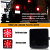 LED Trailer Hitch Receiver Cover with Brake & Tail Lights