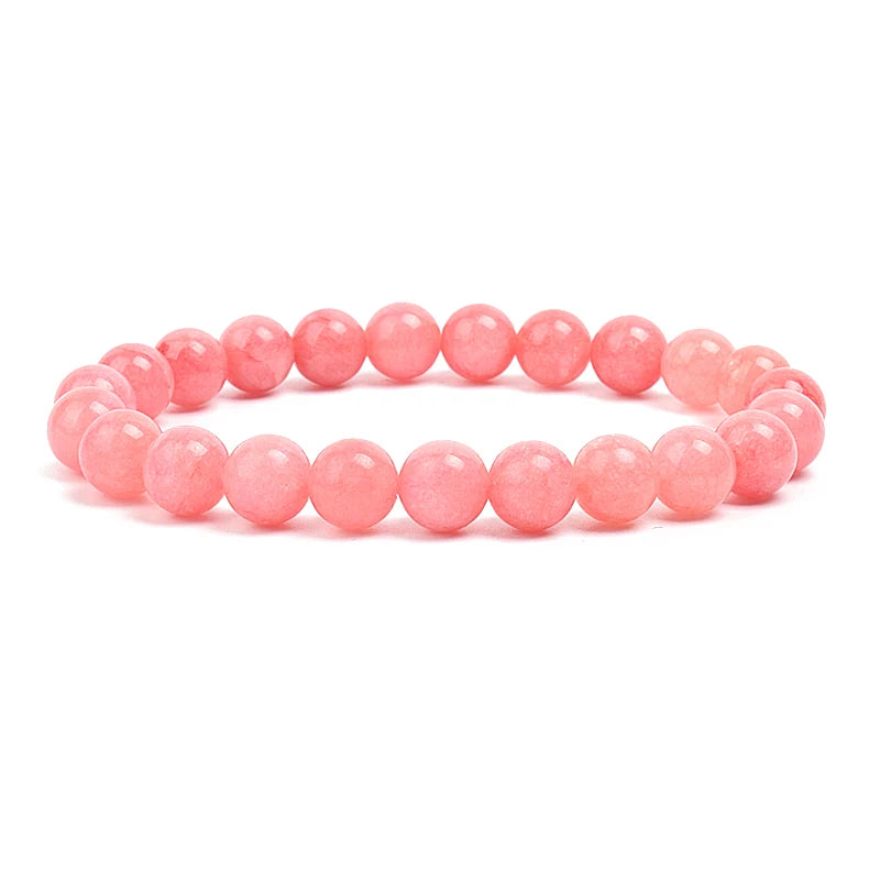 Armband aus Natursteinperlen