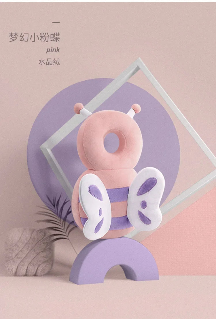 Toddler Head Protector Cushion with Cute Animal Design