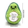 Handmade Crochet Amigurumi Doll with Love and Encouragement