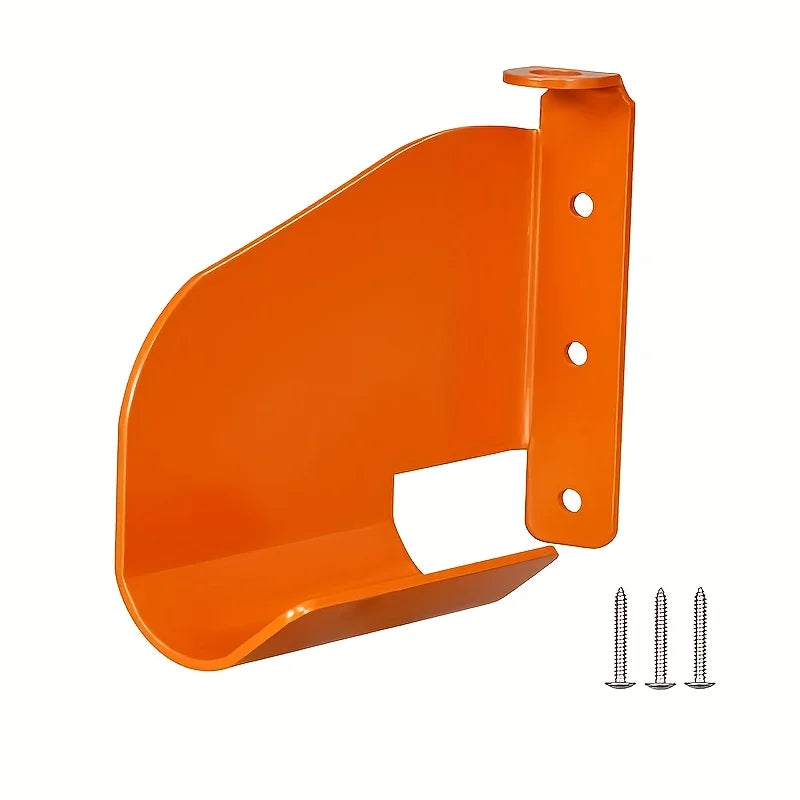 Durable Steel Chainsaw Wall Mount with Anti-Rust Coating