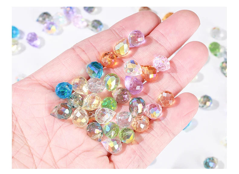 Colorful Glass Crystal Beads for Jewelry Making