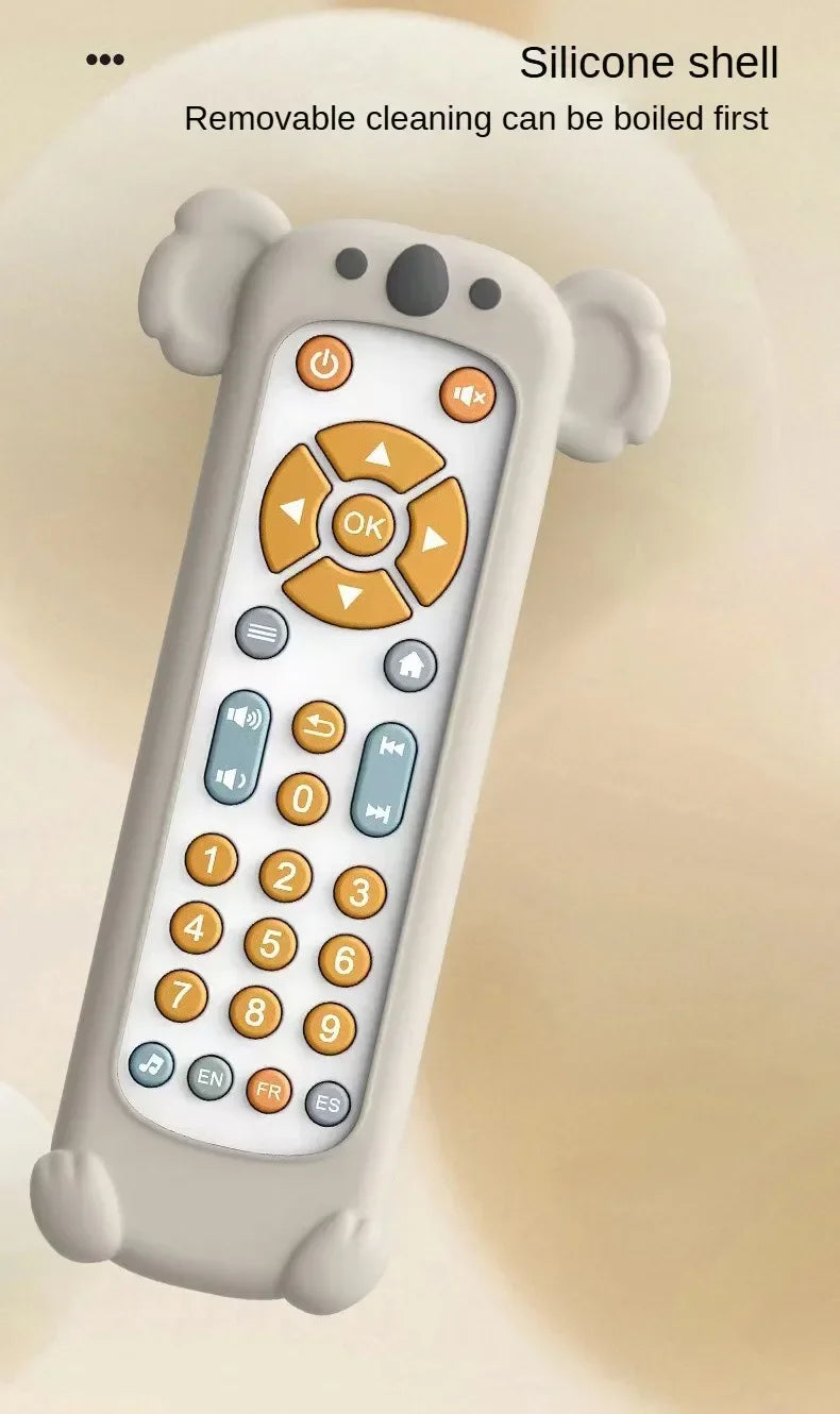 Musical Toy TV Remote Control for Babies and Toddlers