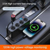 Cargador de coche USB-C retráctil de 120W