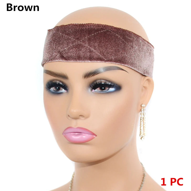 Adjustable Velvet Wig Grip Band