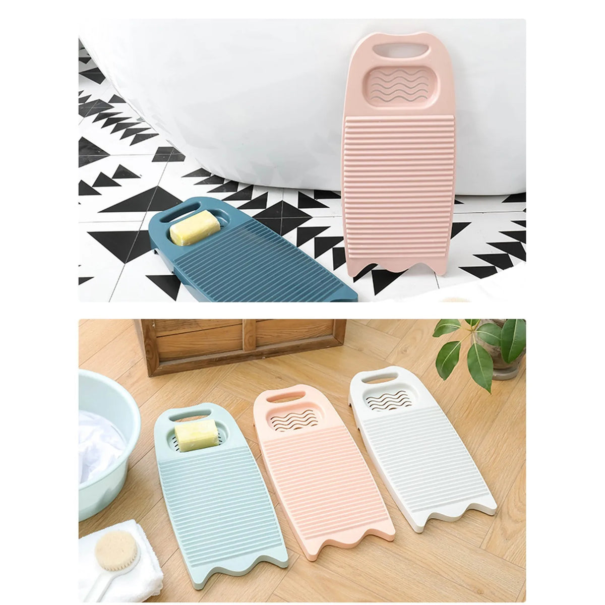 Portable Hand Washing Board with Soap Holder