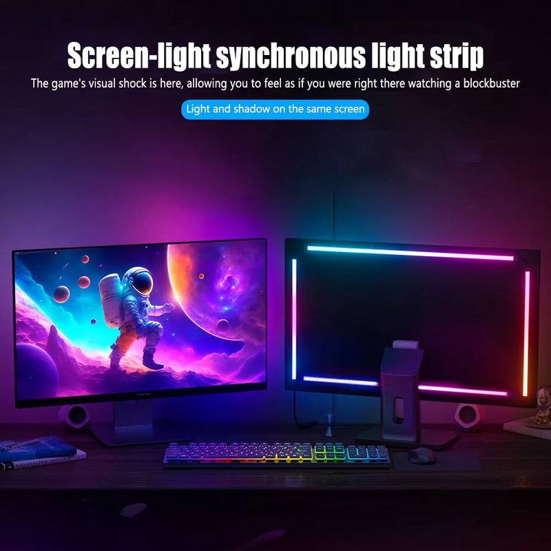 Monitor RGB Sync Light Bar with Music & App Control