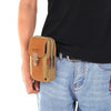Compact Canvas Waist Pouch with MOLLE Compatibility
