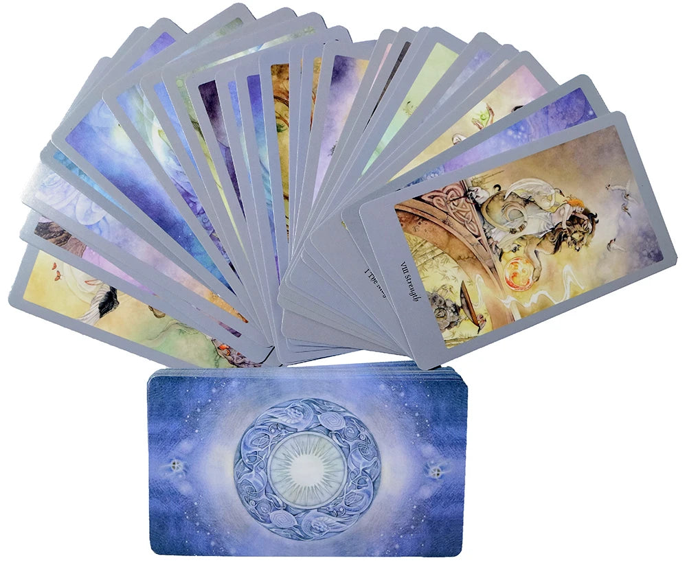 Shadows Tarot Card Deck - 78 Mystical Cards for Divination and Games