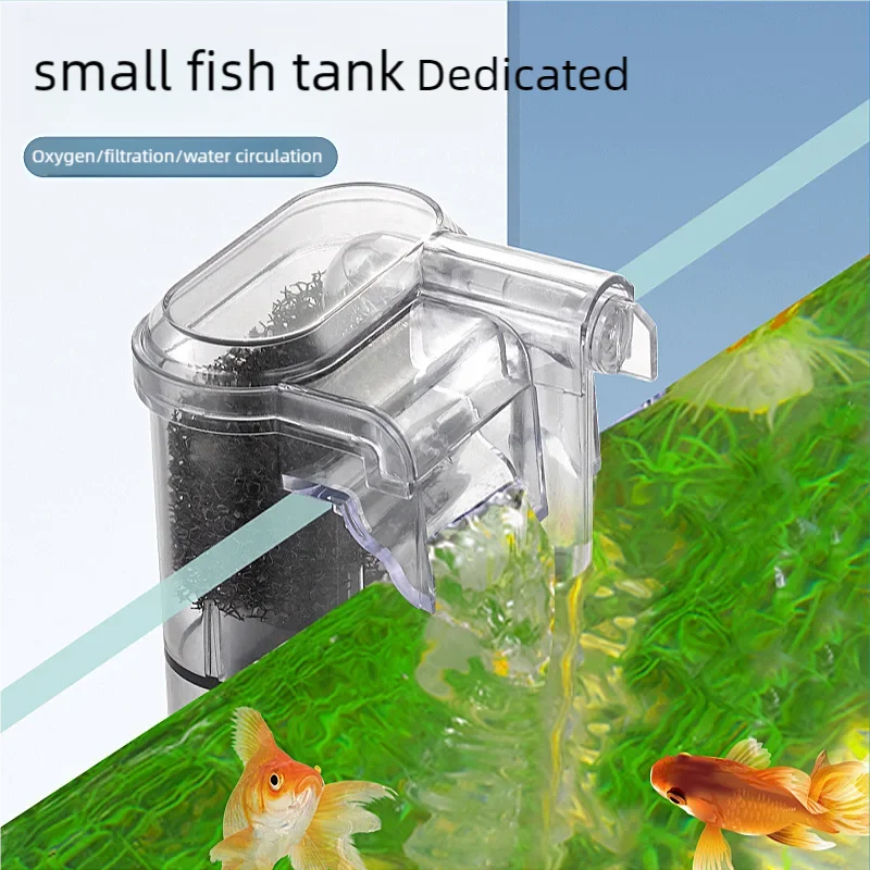 Filtro para acuario colgante alimentado por USB y de tamaño compacto