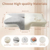 Butterfly Memory Foam Pillow with Contoured Neck Support