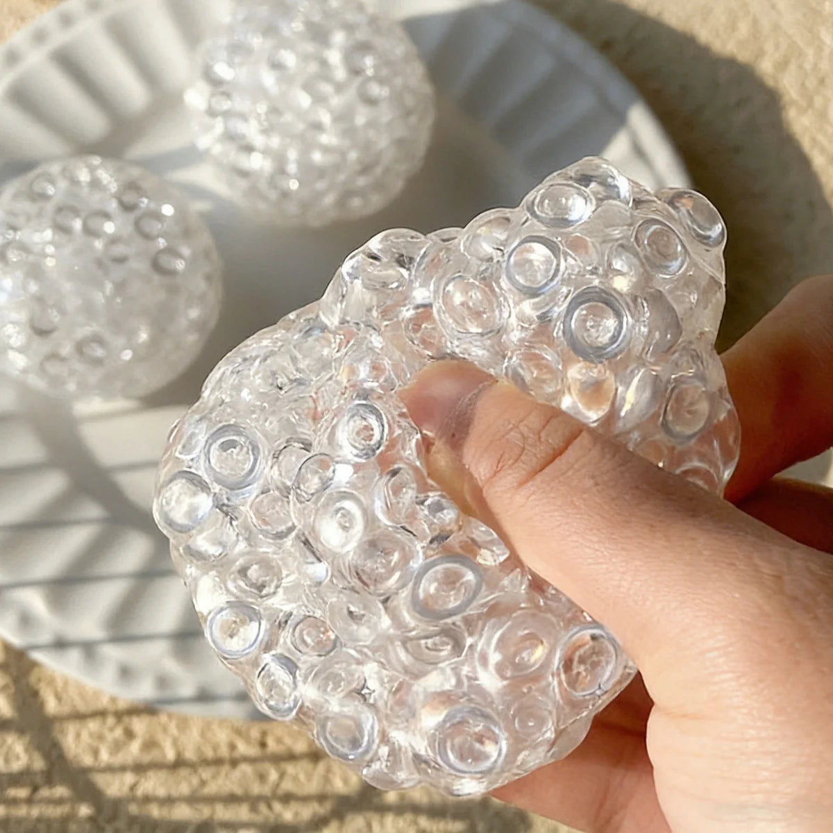 Silicone Stress Relief Squishy Beads