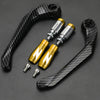 Motorcycle Handlebar Handguards with CNC Aluminum Levers Protector