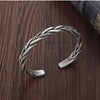 Sterling Silver Twisted Cuff Bracelet