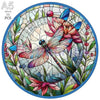 Wooden Dragonfly Scenery Puzzle – 3D Animal Jigsaw for Kids & Adults