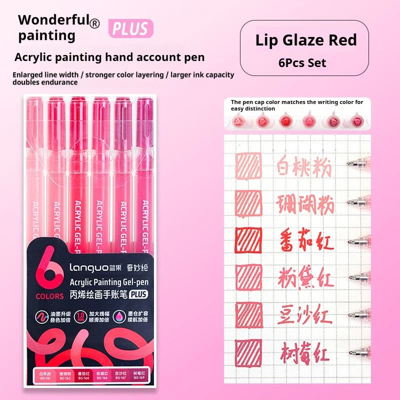Vibrant Gel Pen Set – Smooth Writing for Art, Notes & Journaling