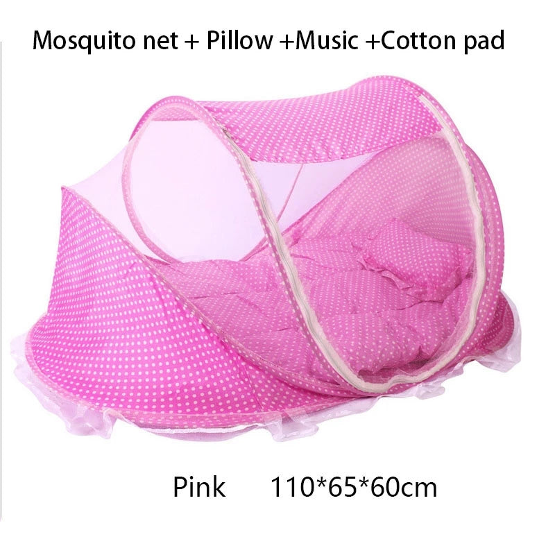 Foldable Baby Mosquito Net for Cribs and Cots