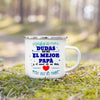 Mug de Camping en Émail « Meilleurs Parents »