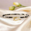 Black Tourmaline & Rutile Quartz Bracelet