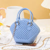 Transparent Jelly Crossbody Bag with Chain Strap