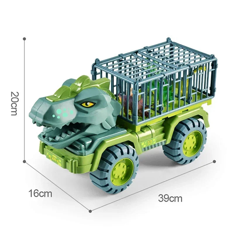 Dinosaur Transport Truck with T-Rex Figure