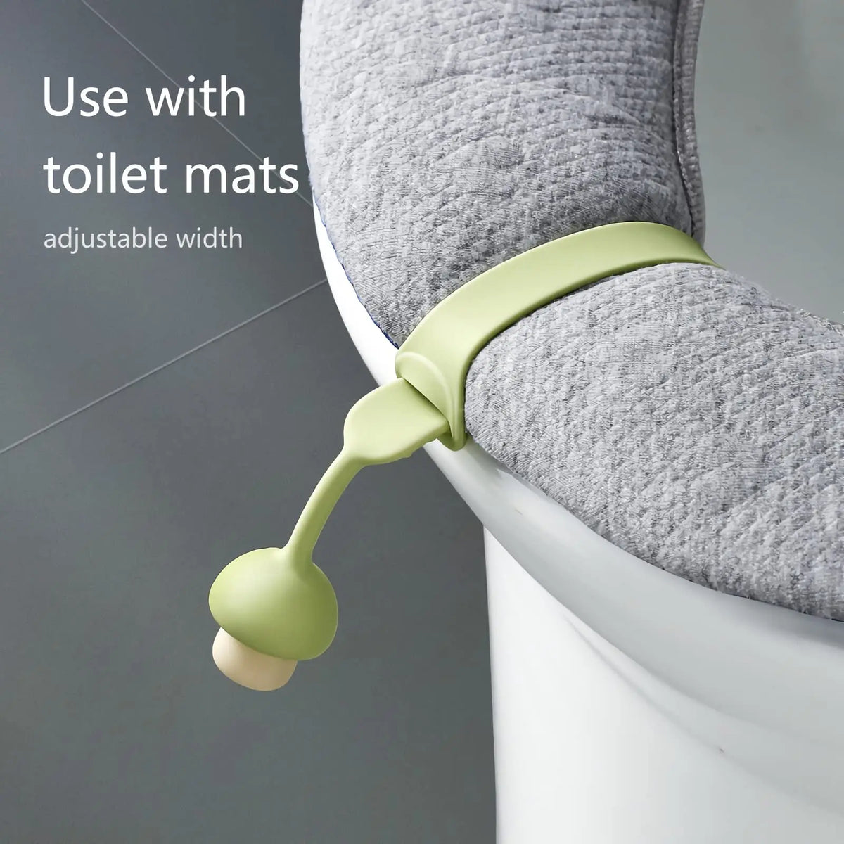 Silicone Toilet Seat Lifter (4 Pack) – Touch-Free Lid Handle