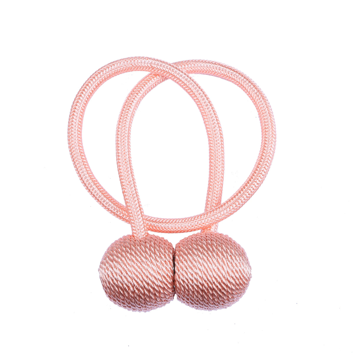 Magnetic Curtain Tiebacks with Decorative Ball Buckle