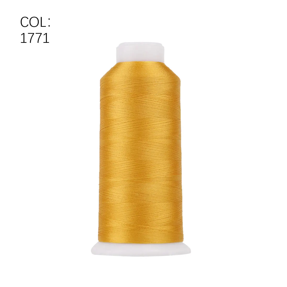 Premium Polyester Embroidery Thread - Large 4000m Spool for Machine & Hand Stitching