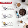 Digital Kitchen Scale with Stainless Steel Surface & Tare Function