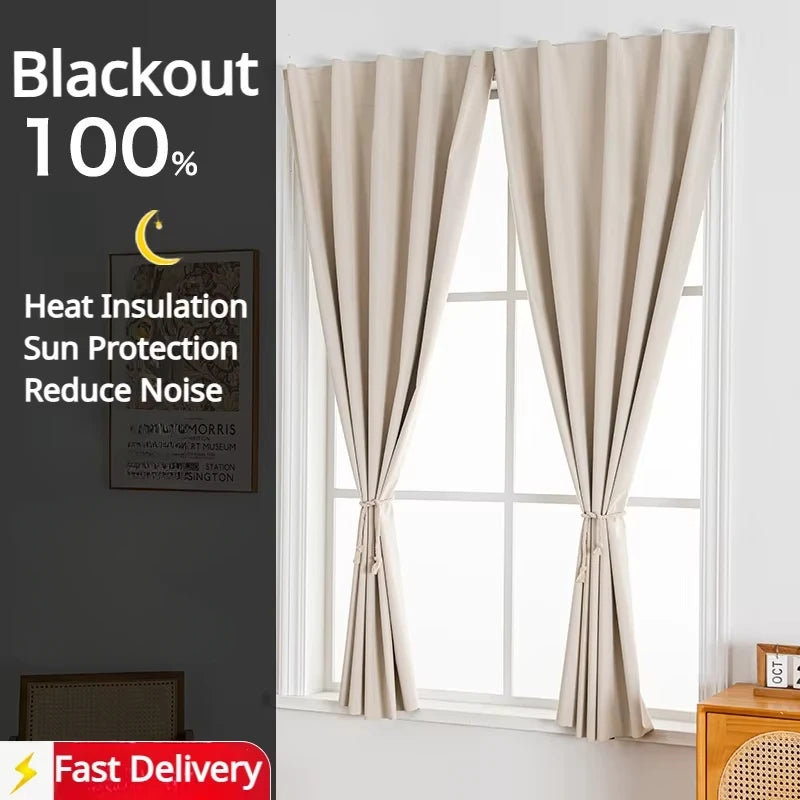Self-Adhesive Blackout Curtains for Any Room