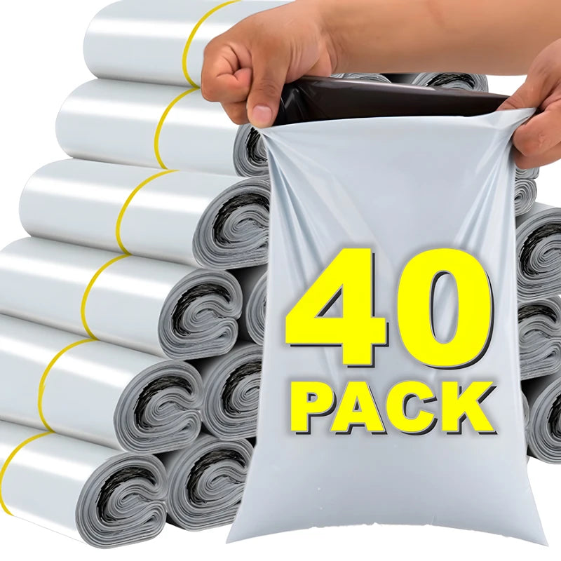 Self-Seal Poly Mailer Shipping Bags (10-Pack)