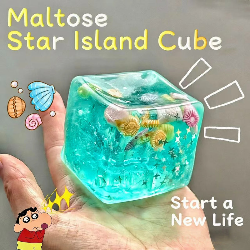 3D Cartoon Stress Relief Squeeze Cube