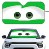Foldable Car Windshield Sunshade with Cute Cartoon Eyes
