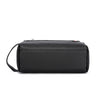 Men's Soft Leather Business Clutch Bag – Minimalist Travel Handbag with Zipper Closure