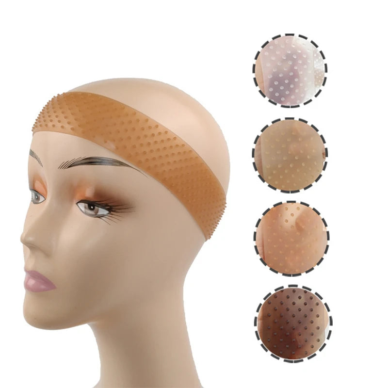 Silicone Wig Grip Band - Non-Slip Headband for Wigs & Sports