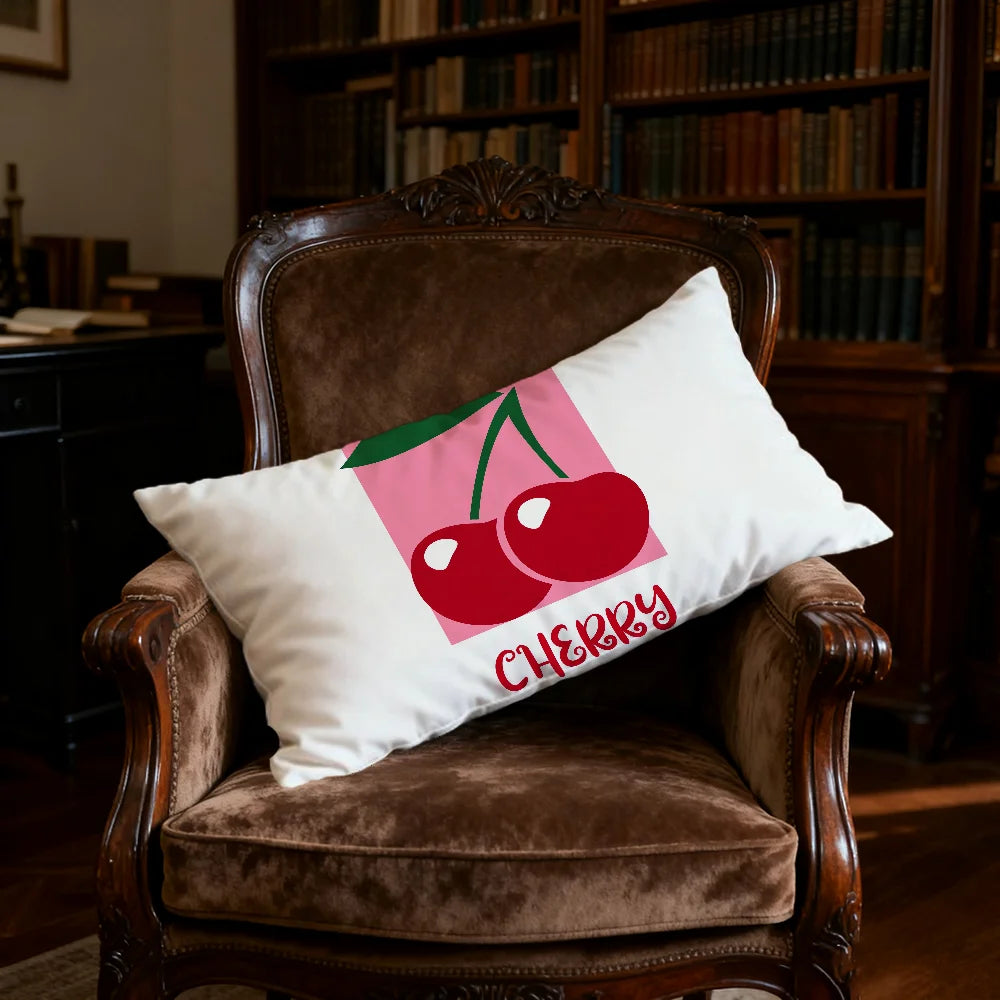 Chibi Cartoon Character Cushion Cover – Double-Sided Print