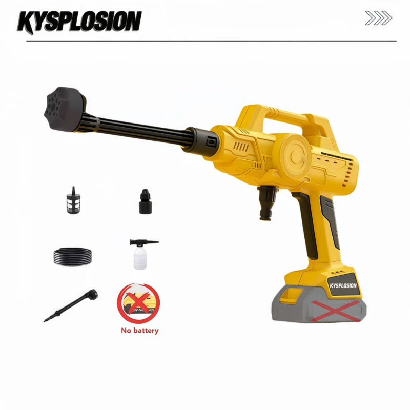 Portable 20V Cordless Pressure Washer with Foam Cannon