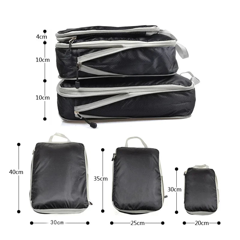 Set de Cubes de Compression pour Voyage
