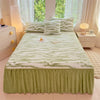 Plush Bed Skirt – Warm, Soft, and Elegant Bedding Essential