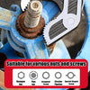 Self-Locking Pipe Wrench with Adjustable CR-V Steel Jaws