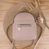 Mini Waterproof PU Backpack for Women