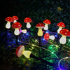 Solar Mushroom Garden Light with 8 Lighting Modes