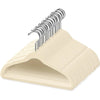 Kids' Velvet Non-Slip Slim Hangers with 360° Swivel Hooks (10-Pack)