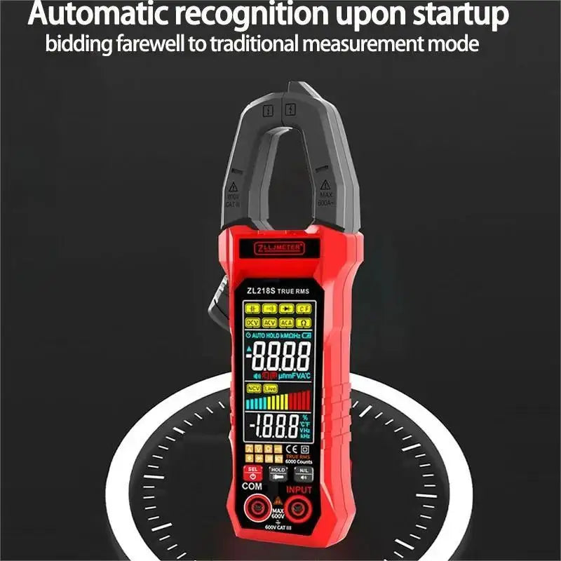 Professional Digital Clamp Meter with 600A AC/DC Range